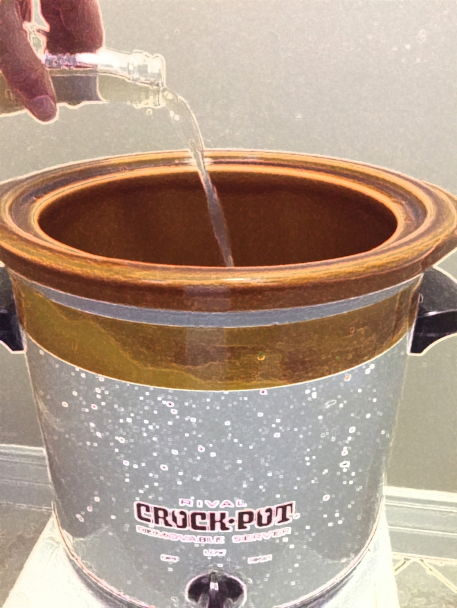 Crock-pot Cioppino, gluten-free recipe
